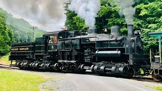 Cass Scenic Railroad 614162024 [upl. by Zetroc108]