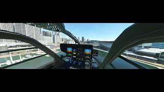 MSFS2020  H135 Flight Around Sydney CBD [upl. by Glovsky]