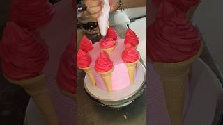 cake cakeideas cakedecorating cakedesign Ice cream [upl. by Samled928]