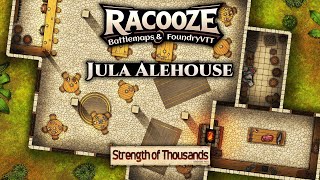 Jula Alehouse  Strength of Thousands  Dungeondraft Timelapse [upl. by Nnil]