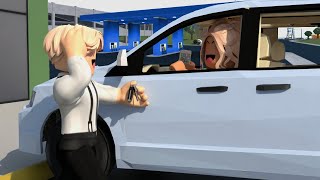 BUYING THE BRAND NEW CAR IN BLOXBURG EXPENSIVE  Roblox Bloxburg Family Roleplay  WITH VOICE [upl. by Atilef]