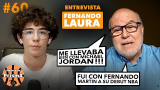 FERNANDO LAURA cuenta la HISTORIA del BALONCESTO ESPAÑOL y NBA [upl. by Fujio]