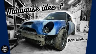 COMMENT bien préparer une voiture pour une PEINTURE COMPLÈTE [upl. by Sucramej]