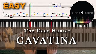 Real Piano Tutorial CAVATINA from The Deer Hunter with FollowUp Tutorial [upl. by Airec]