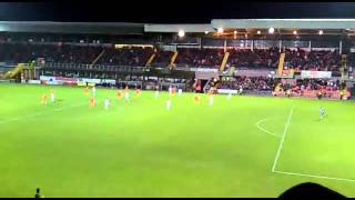 Kari Arnason goal Dundee Utd v Aberdeen 2012 [upl. by Elletnwahs958]