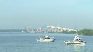 LIVE Bridge Collapse Update in Baltimore [upl. by Tsuda]