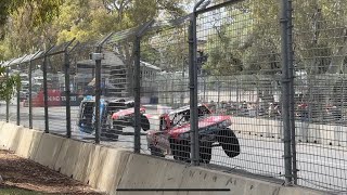 Stadium Super Trucks roll at Adelaide 500 [upl. by Sedaiuqlem903]