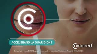 Compeed  Trattamento Herpes  Azione fino a 12 ore [upl. by Bein725]