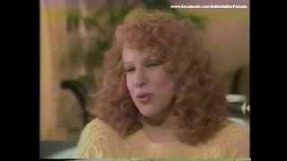 Bette Midler  Interview about quot Beaches quot 1989 [upl. by Tumer]