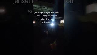 Konser Adellea di ganggu pocing adellea lusyanajelita difarinaindra pocongviral [upl. by Kamerman]