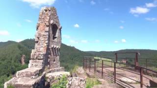 Erlebnis und Rätselburg Fleckenstein Elsass Frankreich 62016 [upl. by Aciraa]