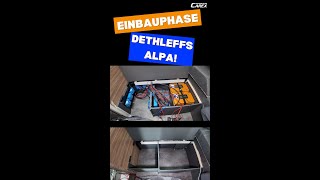 Einbauphase Dethleffs Alpa CAREX Reisemobiltechnik [upl. by Noelyn]