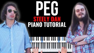 Peg  Steely Dan Piano Tutorial [upl. by Lenaj]