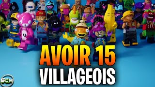 Comment Recruter 15 Villageois Lego Fortnite Astuce pour Avoir plus de Personnage dans le Village [upl. by Mose]