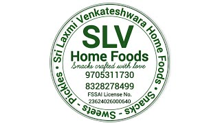 SLV Home Foods Nizamabad అప్పాలు [upl. by Larimore136]