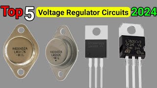 Top 5 Voltage Regulator Circuits for Electronic Hobbyists in 2024 [upl. by Enyrat545]