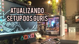 QUARTO GAMER FINALIZANDO AS PAREDES [upl. by Aihsetal]