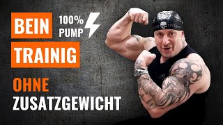 Ausfallschritte als Beintraining ohne Zusatzgewicht 100 Pump quot [upl. by Kylander112]