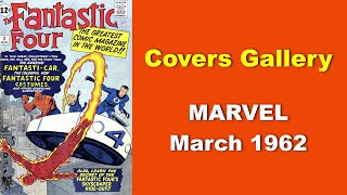 Comic Book Covers Gallery  Marvel March 1962 [upl. by Lyons]