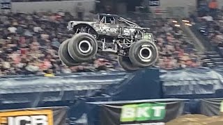 Monster Jam Indianapolis Shaker Freestyle  2424 [upl. by Eralc]