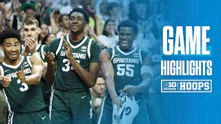 Bowling Green at Michigan State  Highlights  Big Ten Mens Basketball  11162024 [upl. by Piggy393]