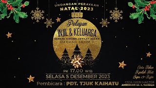 Ibadah Perayaan Natal Bersama Keluarga GSJA BPD Jatim 1  5 Desember 2023 [upl. by Ronica410]