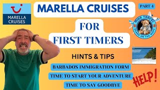 Marella Cruises for First TimersPart 4 Immigrationembarkdisembark marella firsttimers forms [upl. by Drogin]