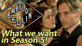 BABYLON BERLIN Babble Season 4 Episodes 912 review recap explained  Series 5 Season 5 Wish List [upl. by Grover481]