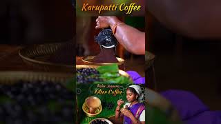 Traditional Karupatti Coffee  Palm Jaggery Coffee shorts [upl. by Schwartz]