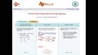 How to use E Plan to submit a 2017 Tier 2 report [upl. by Adnauqal]