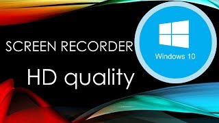 How to Screen Recorder Windows 10 free  Cara Merekam Layar Windows 10 gratis [upl. by Atsugua175]