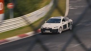 New Opel Insignia Grand Sport  High speed test at Nürburgring HD [upl. by Acirtap]