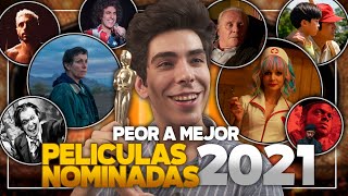 RANKING PELICULAS NOMINADAS AL OSCAR 2021  PEOR A MEJOR  Caja de Películas [upl. by Olegnalehcim]