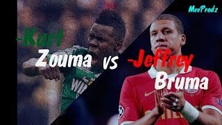 ► Kurt Zouma  Versus  Jeffrey Bruma ► [upl. by Fachini]