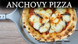 No Music How To Make Anchovy Pizza Neapolitan Style  Roccbox Pizza Oven Recipes [upl. by Romelda]