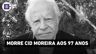 Cid Moreira primeiro âncora do Jornal Nacional morre aos 97 anos [upl. by Ilzel]