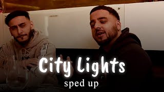 Sped up Muki x Haseeb Haze x Rekky quotCity Lightsquot Sped UP Song [upl. by Acisse541]