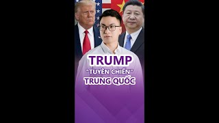 Trump quotTUYÊN CHIẾNquot Trung Quốc Tú Lêpresidentxuhuongtrendingtuletlgtulechungkhoan [upl. by Sanferd]