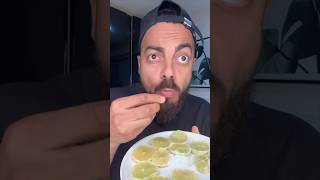 LIME CHALLENGE 💀🍋‍🟩lime challenge food funnyshorts shelove [upl. by Nivets]