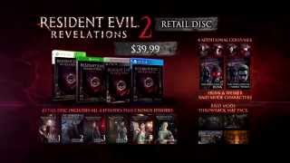 RESIDENT EVIL Revelations 2  Official DISC Release Trailer HD [upl. by Magnum]