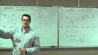 Prealgebra Lecture 18 An Introduction to Variables and Algebraic Expressions [upl. by Eyot959]