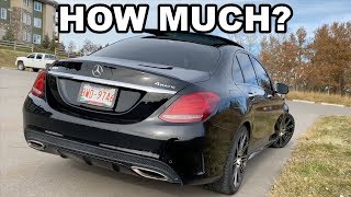 How Much a Service Cost on a Mercedes C300 [upl. by Amber]