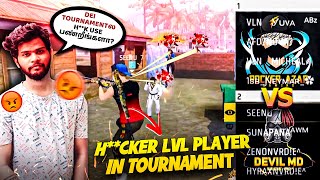 💥RockerAzar  4 VS 4 Devil MD💥 Tournamentல Hcker🥵Lvl Playerஆ😱  He is Back❌HariScar😳Shocked✅ FF [upl. by Atsugua]