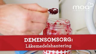 Demensomsorg  Läkemedelshantering [upl. by Georgia370]