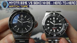 Miyota 8315 Vs Seiko NH35  Can The Newcomer Take Down The NH35 [upl. by Weinman]