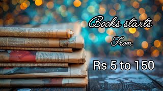 Tamil novels from ₹5 to 150  lowest price  historical  classic thriller books  tamilputhagam [upl. by Macy965]