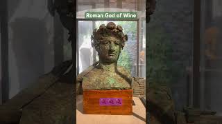 Bronze statue of Bacchus roman empire history pompeii wine god mythology antiquity art [upl. by Einohpets600]