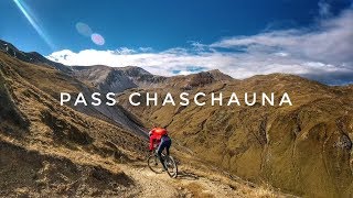 Breathtaking downhill from 2694m Passo di Cassana Pass Chaschauna in to the Engadin valley [upl. by Gisser]