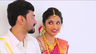 Tharame Tharame Song Haridas amp Shanthinni Wedding Highlight [upl. by Ellerahc]