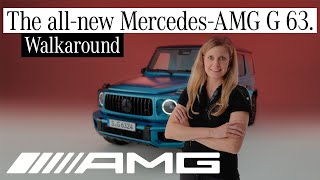 Walkaround  The allnew MercedesAMG G 63 [upl. by Anikram474]